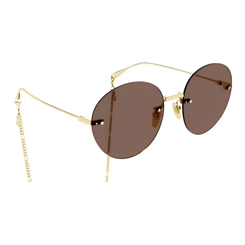 GUCCI Sunglasses Women's Brown-1