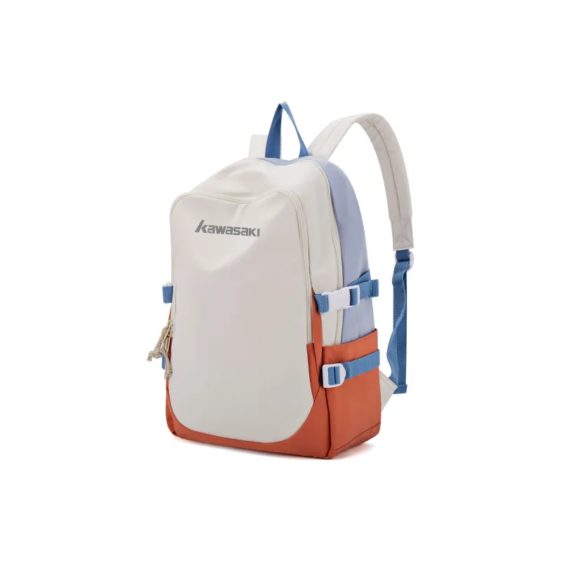 Kawasaki Fabric Backpack Laptop Bag Regular Unisex Multicolor-6