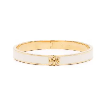 TORY BURCH Enamel Bangles Women's White