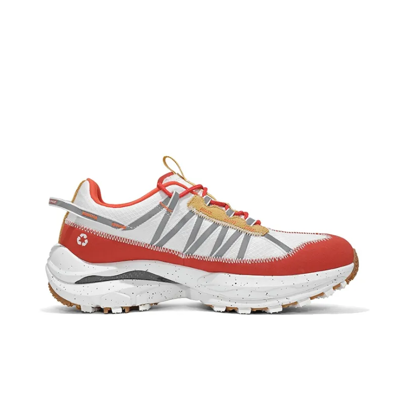 RIPSTAR Cushioning Slip Resistant Low Top Full Length Carbon Plate Running Shoes Unisex Red Rock Valley-1
