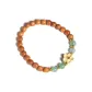 National Trend Cultural Play Beaded Bracelet-[Barbie Sandalwood Plum Blossom]