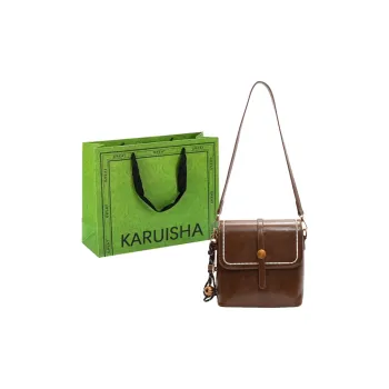 KARUISHA PU Shoulder Bag Women's Brown/Coffee/Black/Red