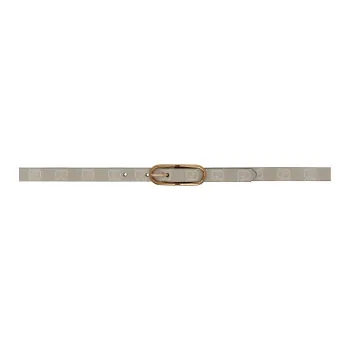 GUCCI Leather Belts Women's Gray