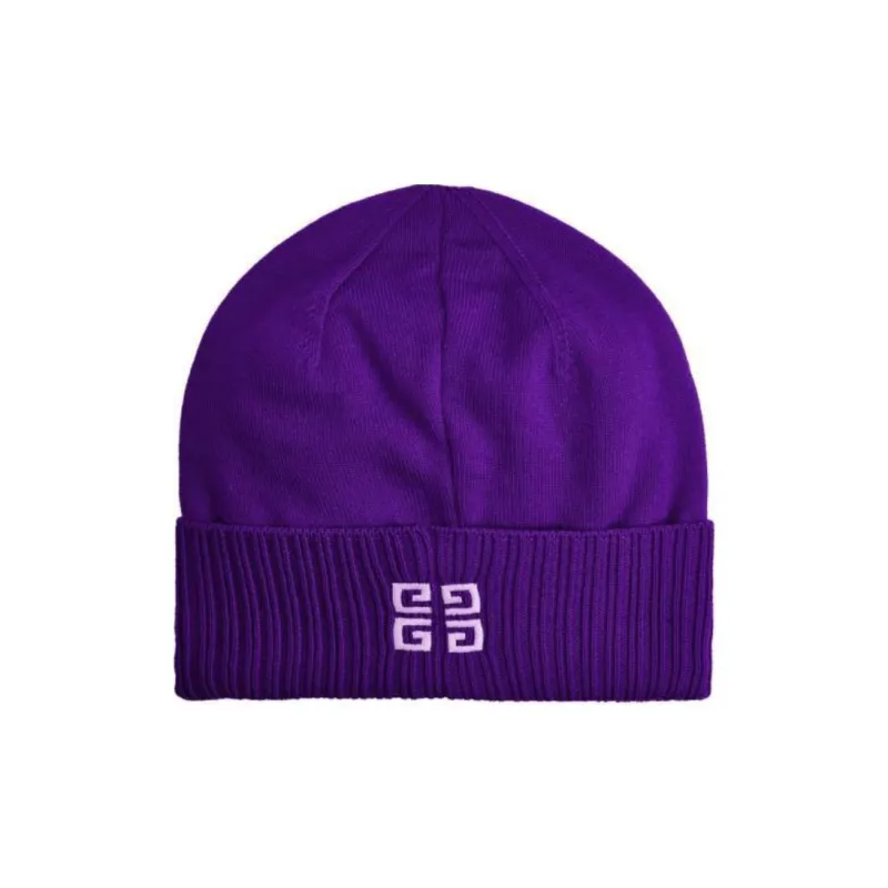 Givenchy Wool Logo Embroidered Beanie-1
