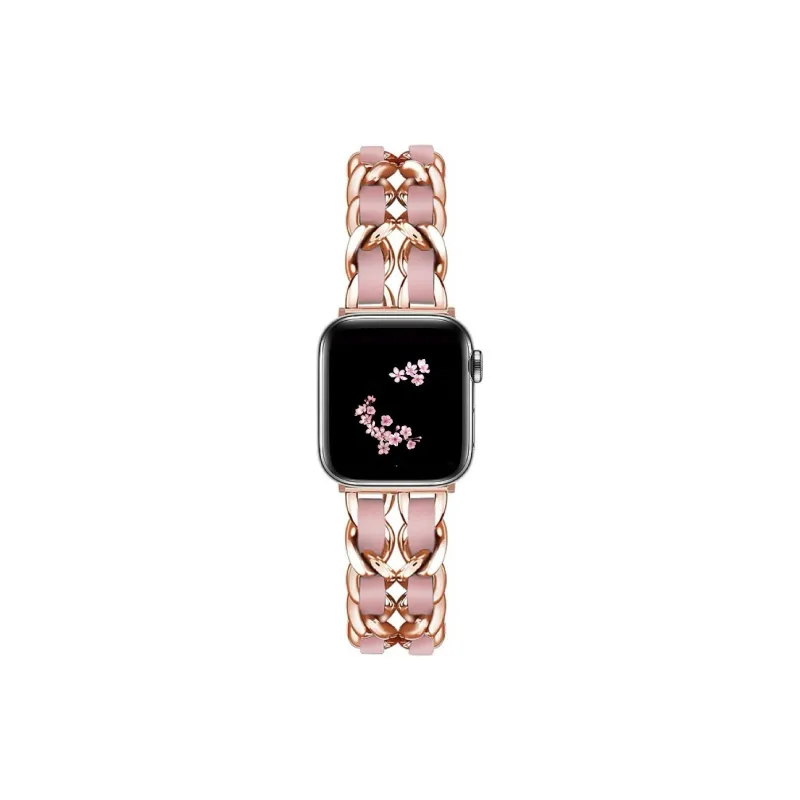 IWabcertoo Apple Compatibility Watch Band Genuine Leather Material-6
