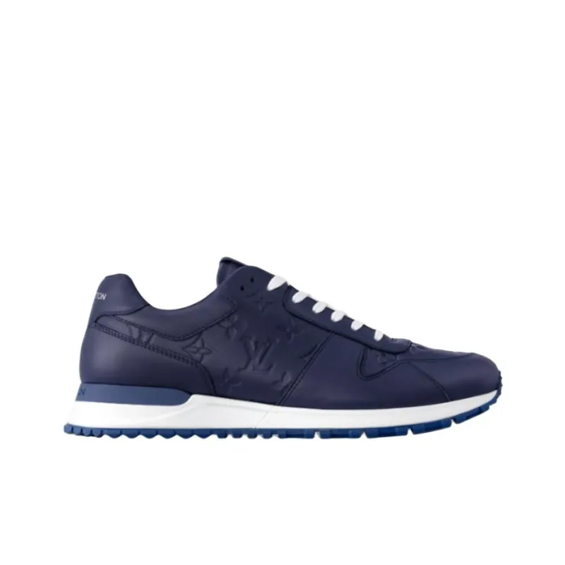LOUIS VUITTON Run Away Low Top Casual Shoes Men's Blue-1