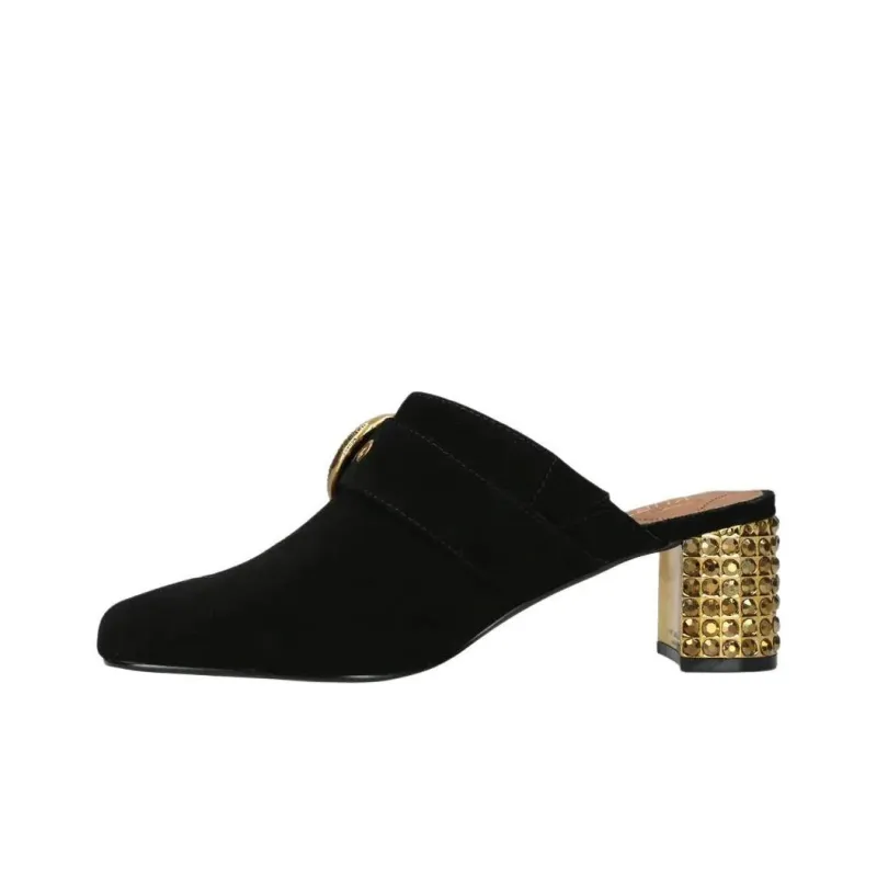 Kurt Geiger London Slip-Resistant Closed Toe Slippers 5.8cm Women's Black-3