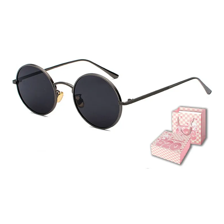 FireMonkey Alloy Round Sunglasses Unisex-4