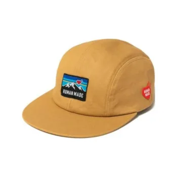 HUMAN MADE Baseball Caps Women's Beige Yellow