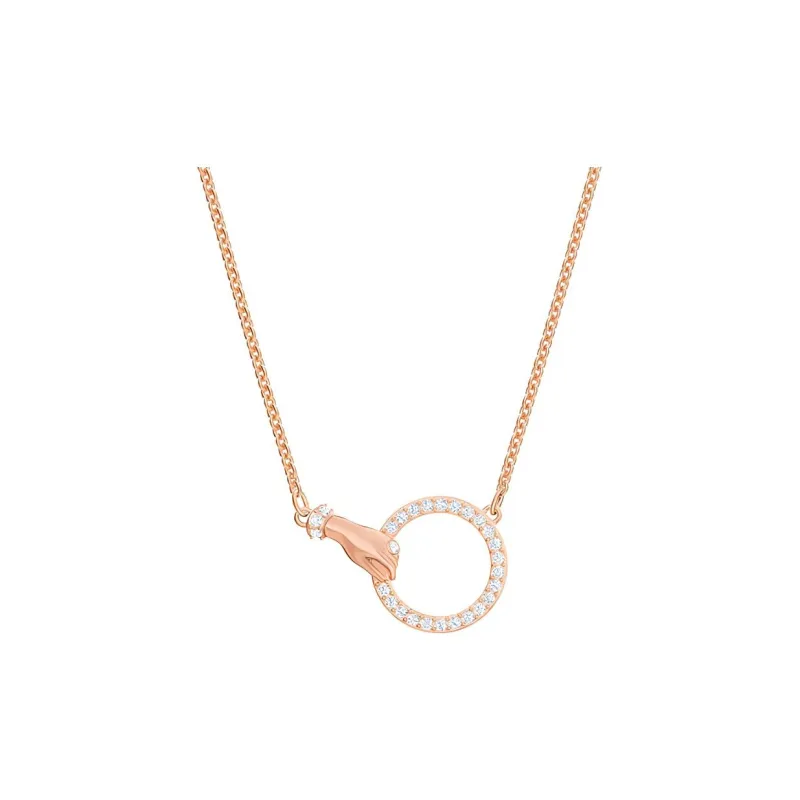 Swarovski Symbolica Alloy Necklaces Women's Rose Gold-0