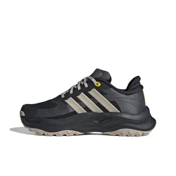 Adidas Maxxwavy Anti Slip Wear Resistant Low Top Casual Running Shoes Men's Brown Gray