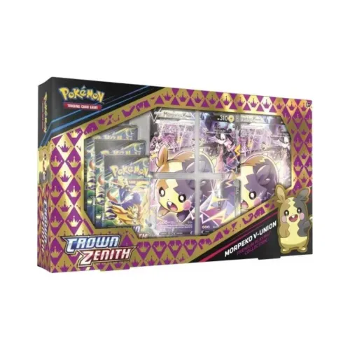 Pokemon Pokémon Tcg Sword & Shield Crown Zenith Morpeko V-UNION Premium Playmat Collection Box
