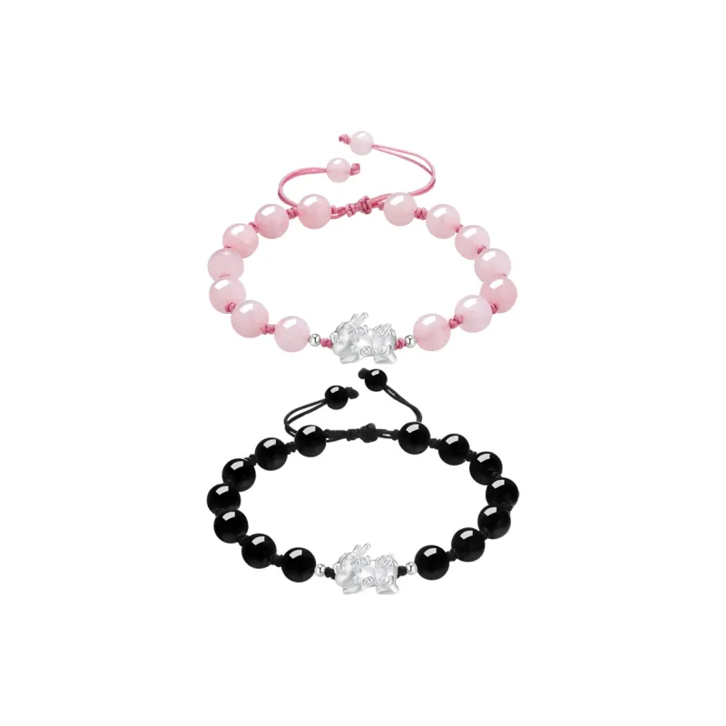 CHINA GOLD Glass Cat Eye Bracelets Unisex-18