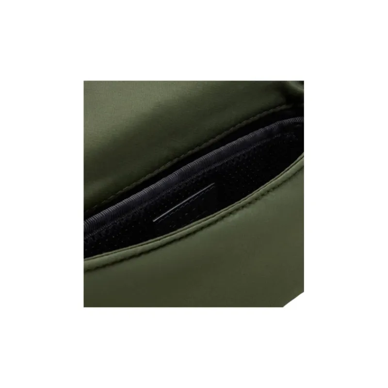 AMIPARIS Fabric Crossbody Bag, Shoulder Bag Medium Size Unisex Olive Green-3