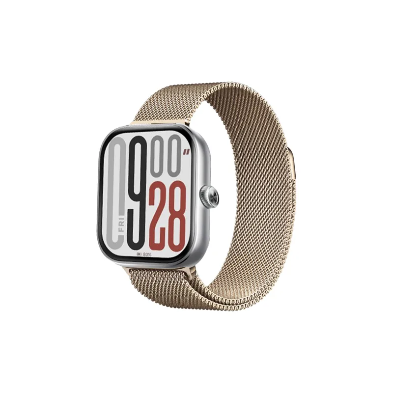 CHUANGYIDA Red Beige Compatibility Watch Band 145~230mm Metal-6