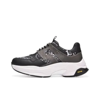 RARE Low Top Casual Shoes Men's Black White