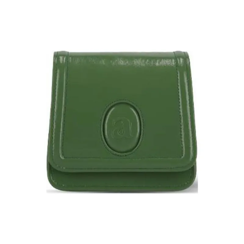 ALICE MARTHA Pure Vegan Leather Shoulder Bag Mini Women's Green-0