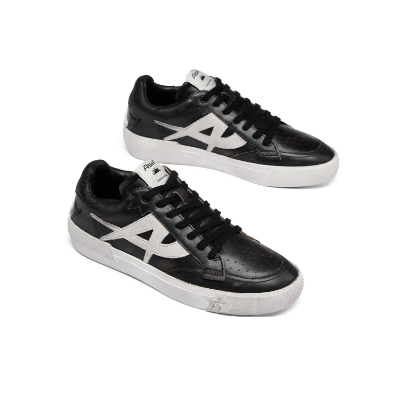 ASH MOONLIGHT Collection Slip Resistant Low Top Skateboard Shoes Unisex Black-2