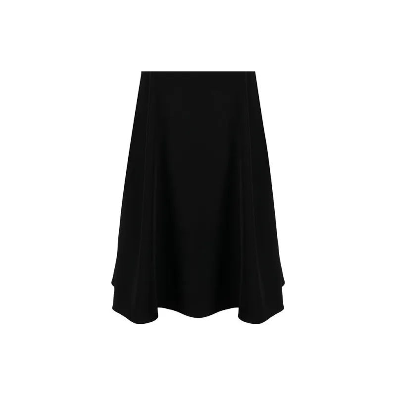 EMPORIO ARMANI SS23 Short Sleeved Dress Women's Black-5