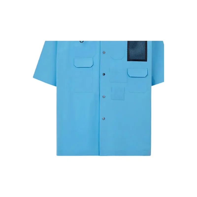 FENDI Shirts Men Blue-5