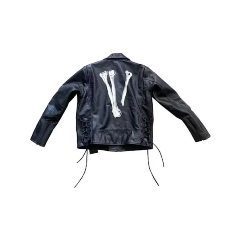 NEIGHBORHOOD X Vlone Skeleton Leather Jacket-1