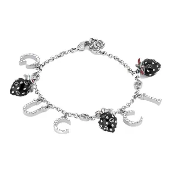 GUCCI Strawberry Pendant Bracelet