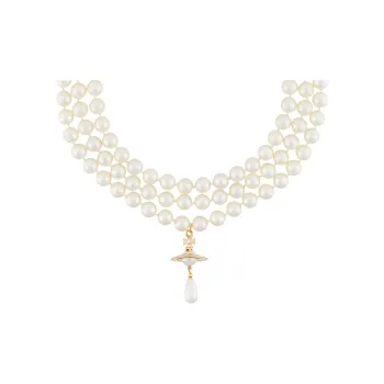 Vivienne Westwood Layered Pearl Necklace
