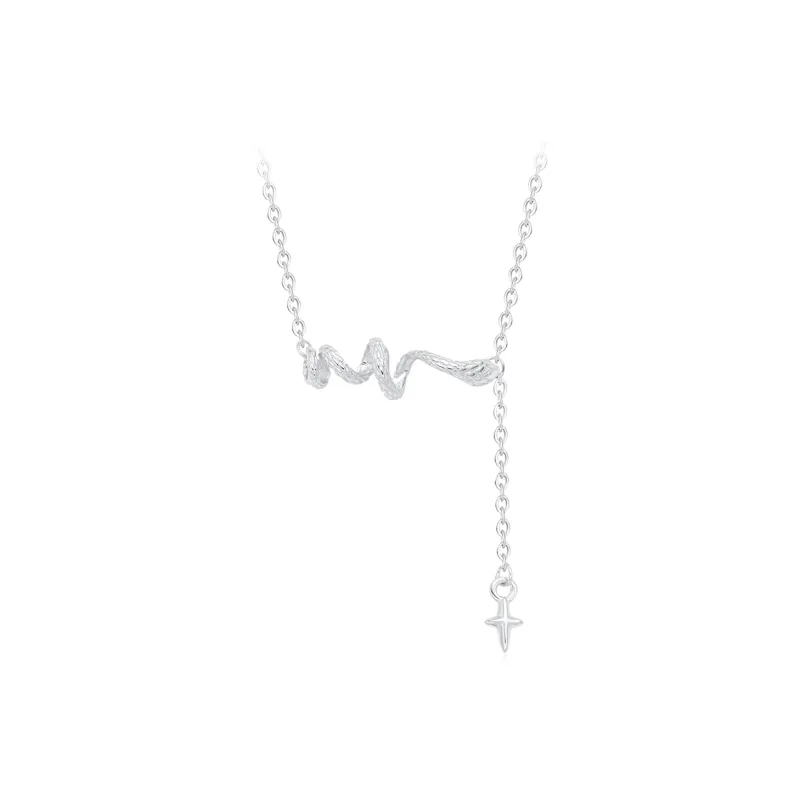 STQ S925 Silver Necklaces Women's-0