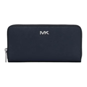 MICHAEL KORS RIVINGTON Regenerated Cow Leather Wallet Men's Marine Blue
