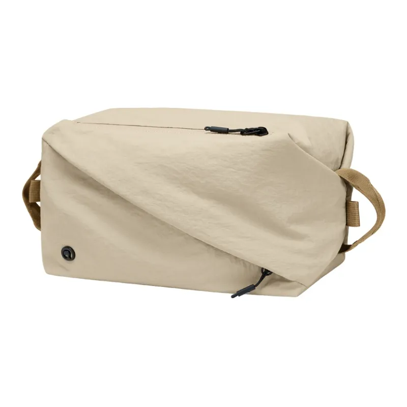 GOLF Fabric Backpack Regular Unisex Black/Light Apricot-8