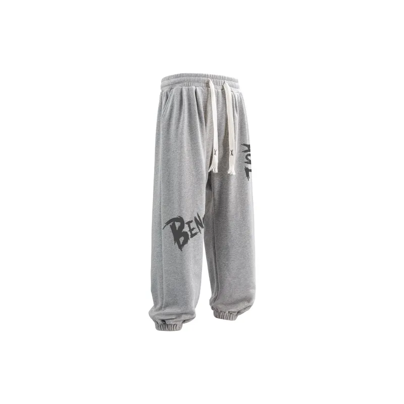 BENGEN Casual Pants Unisex-17