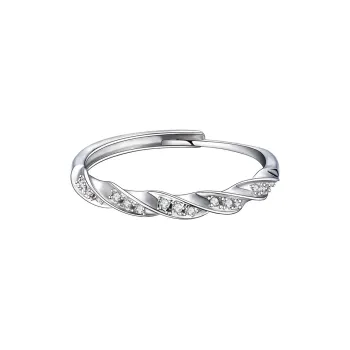 CLARKIA FLOWER S999 Fine Silver Rings Women's
