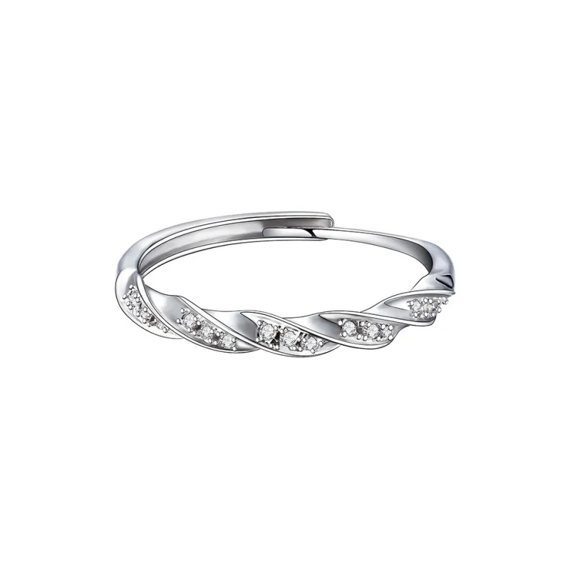 CLARKIA FLOWER S999 Fine Silver Rings Women's-0