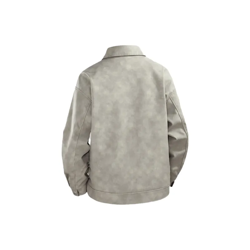 VXOXV Leather Jackets Unisex-4