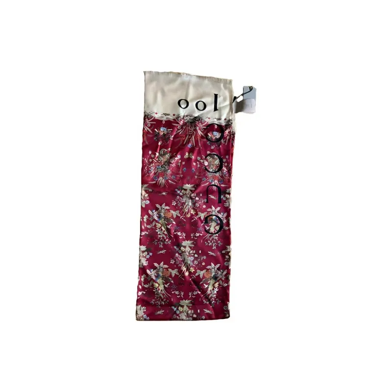 GUCCI 2010s Stall Floral 100th Anniversary Scarf-0