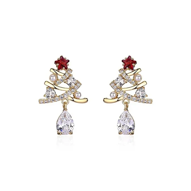 QLADY S925 Silver Stud Earrings Women's-8