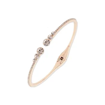 Givenchy Crystal Bangles Unisex Rose Gold