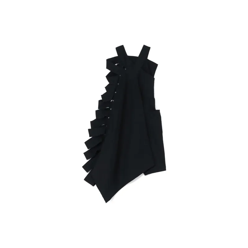 Yohji Yamamoto Sleeveless Dress Women's Black-1