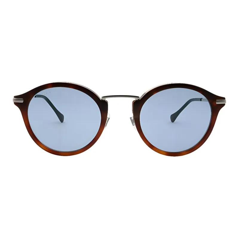 GUCCI Sunglasses Men Havana Silver-1
