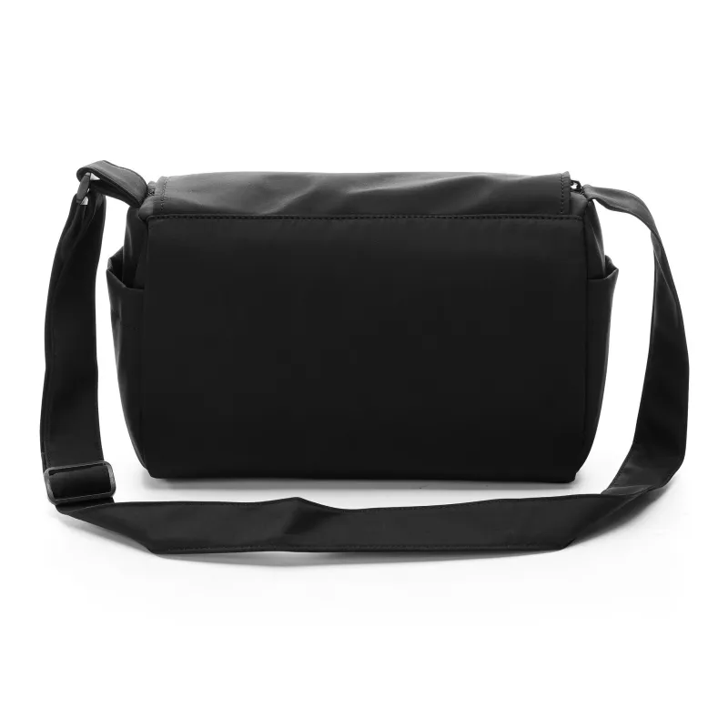 Kawasaki Fabric Crossbody Bag, Shoulder Bag, Messenger Bag Regular Unisex Black/Ecru/Haze Blue-7
