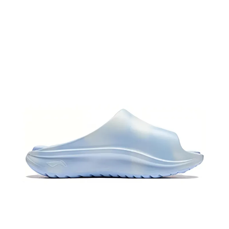 LiNing SOFT SLIPPER Slide Slippers Unisex Blue White-1