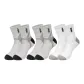 3-Pack (Gray+Gray+White)