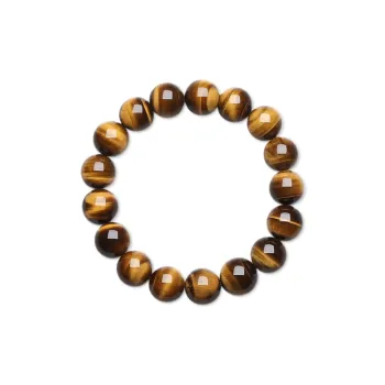 JINGUIFU Tiger's Eye Stone Bracelets Unisex