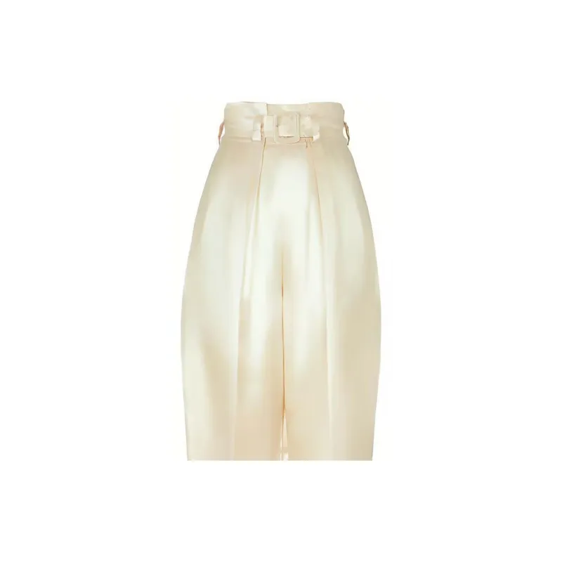 FENDI FW21 Casual Pants Women's White-3