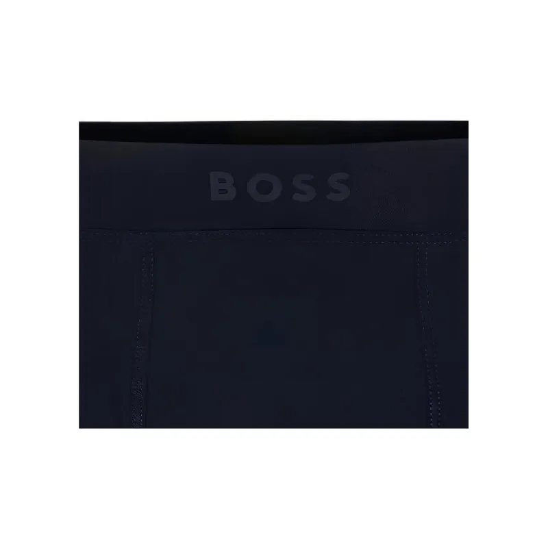 HUGO BOSS Stretch Microfibre Trunks With Logo Waistband Underpants Men's 1 Pack Marine Blue-1