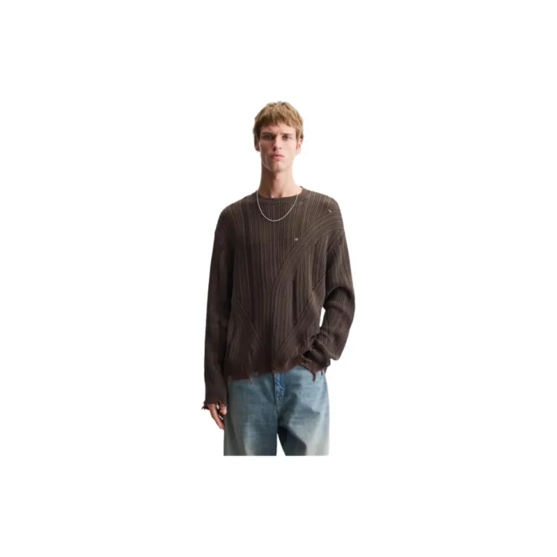 ZARA Knitwear Men Brown-3