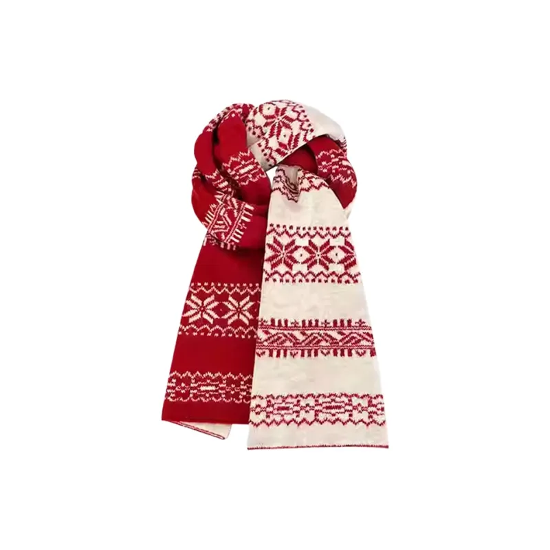 Yalu Rabbit Fur Knit Scarves Unisex Gift Box Set-6