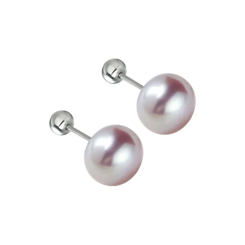 Demi Freshwater Pearl Stud Earrings Women's-6
