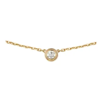 CARTIER D'Amour Collection 18K Gold Necklaces Women's Gold