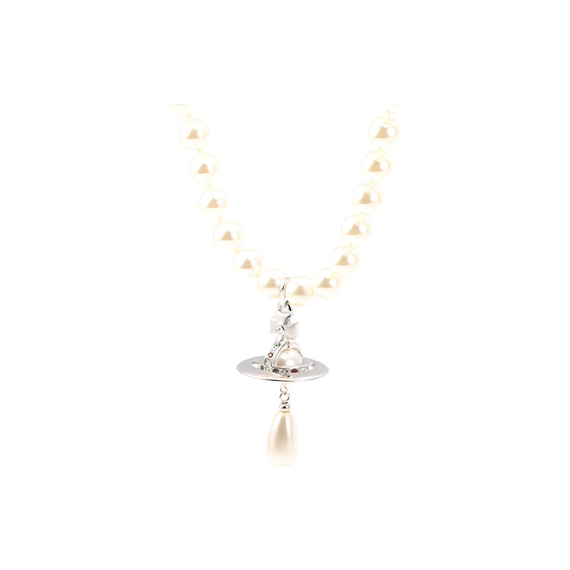 Vivienne Westwood Choker One Row Pearl Drop - POIZON Vivienne Westwood Choker One Row Pearl Drop - POIZON